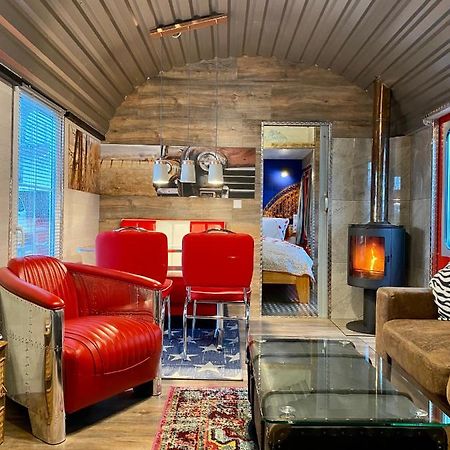 Gleis 2, Waggon Mit Ofen, Optional Mit Whirlpool Und Sauna Dahlem  Exterior foto