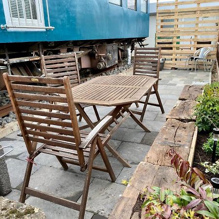 Gleis 2, Waggon Mit Ofen, Optional Mit Whirlpool Und Sauna Dahlem  Exterior foto
