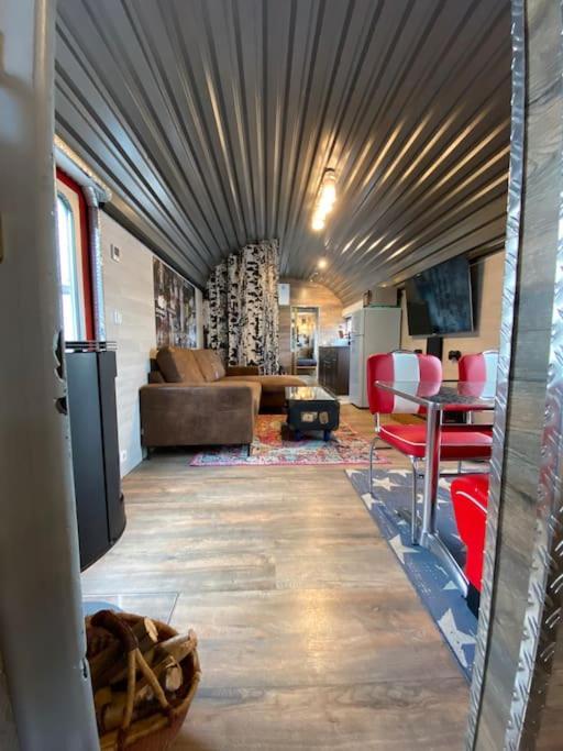 Gleis 2, Waggon Mit Ofen, Optional Mit Whirlpool Und Sauna Dahlem  Exterior foto