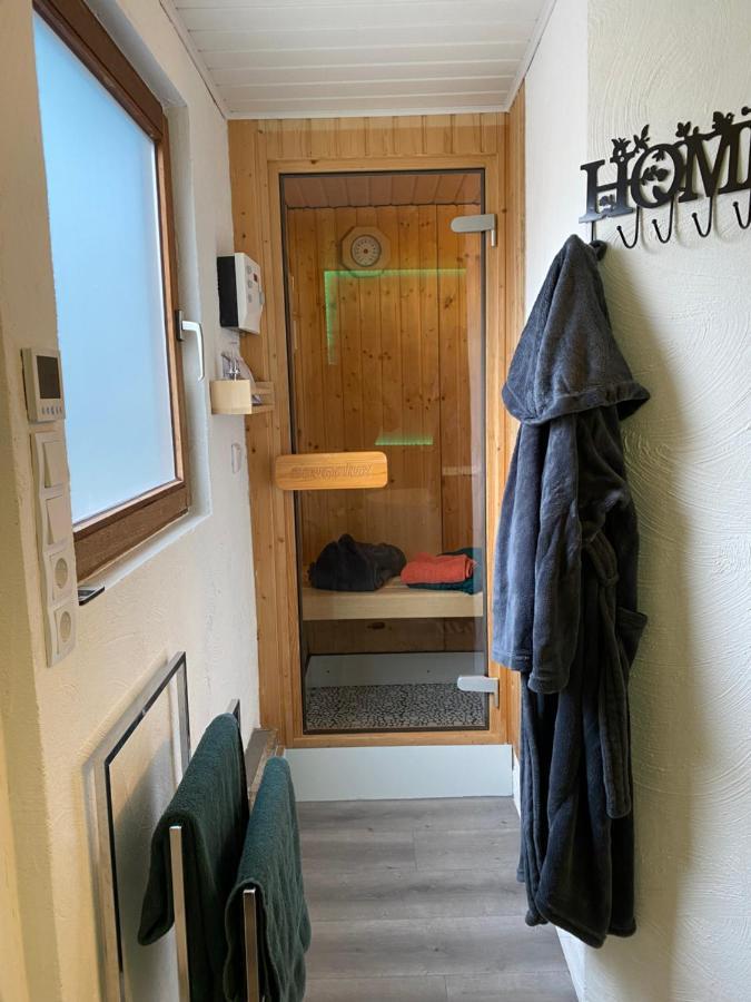 Gleis 2, Waggon Mit Ofen, Optional Mit Whirlpool Und Sauna Dahlem  Exterior foto